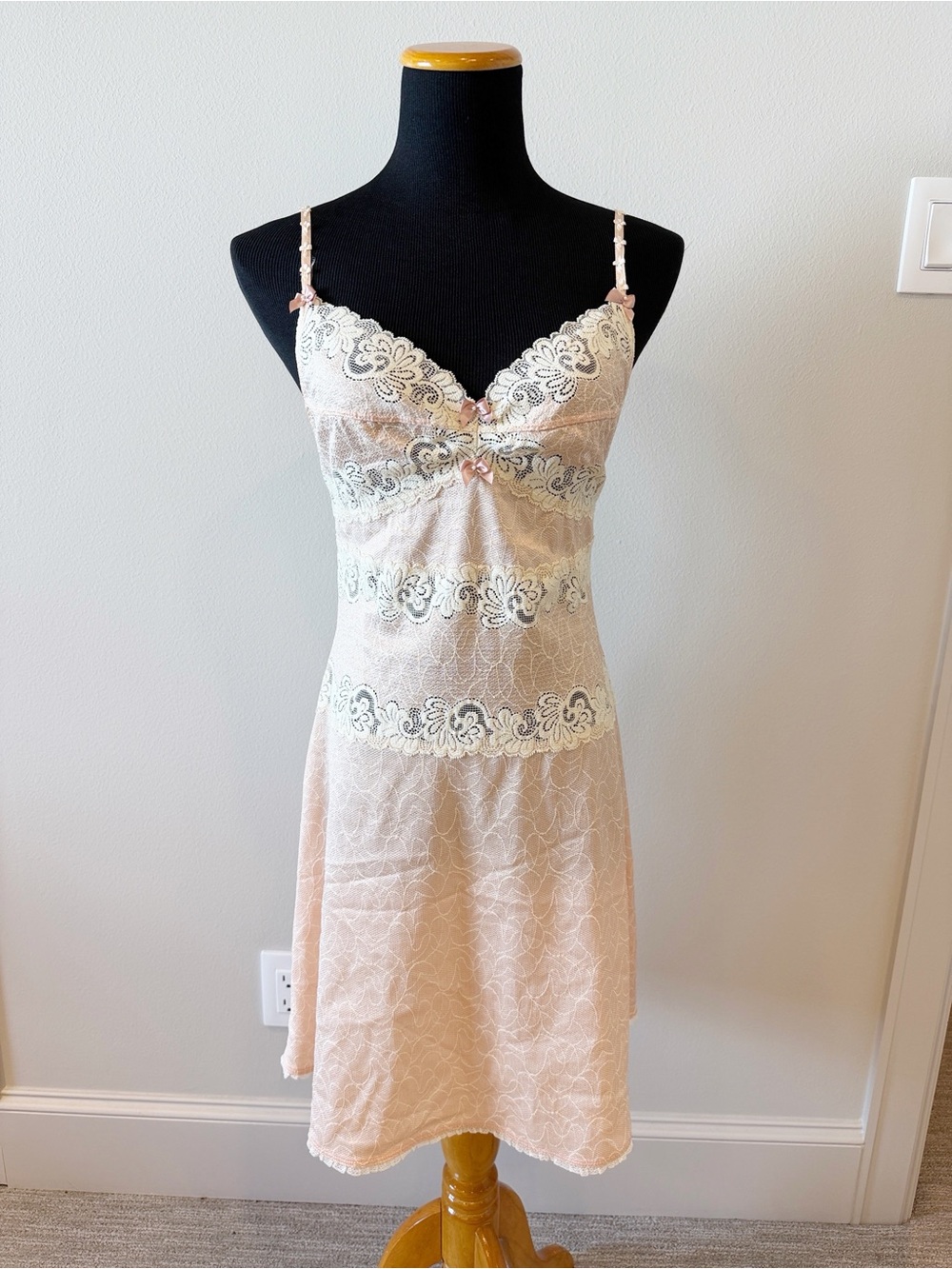 Claire Pettibone Lace Lingerie Slip Nightgown